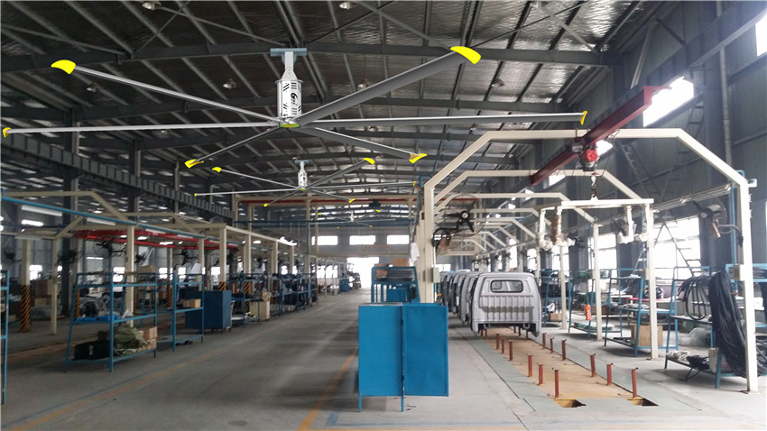 汽車制造車間大風(fēng)扇